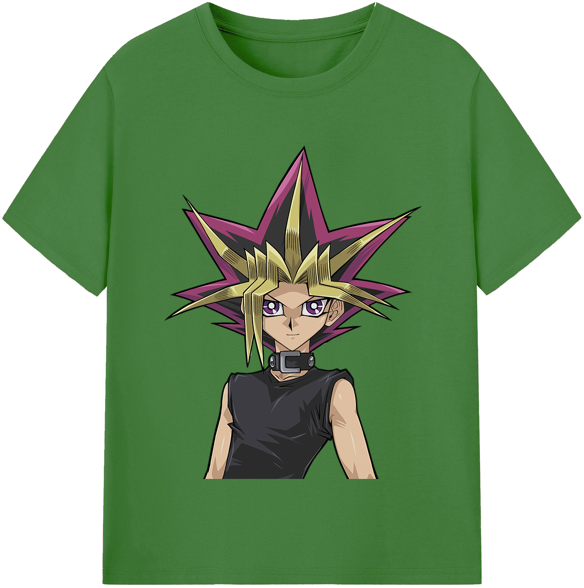 （画像用） 遊☆戯☆王 Yu-Gi-Oh! レディースカジュアルプリントTシャツ（綿100％）